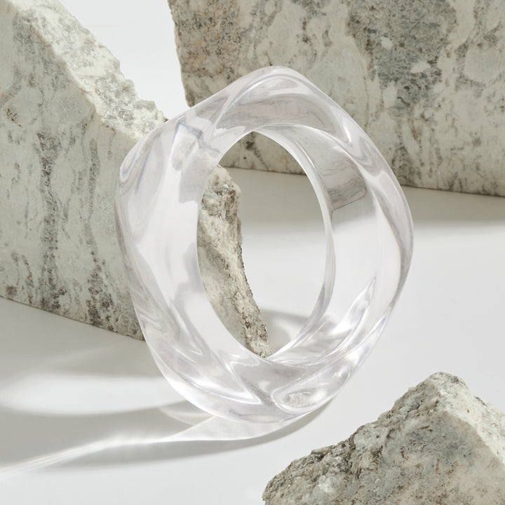 Elaria Transparent Chunky Bracelet