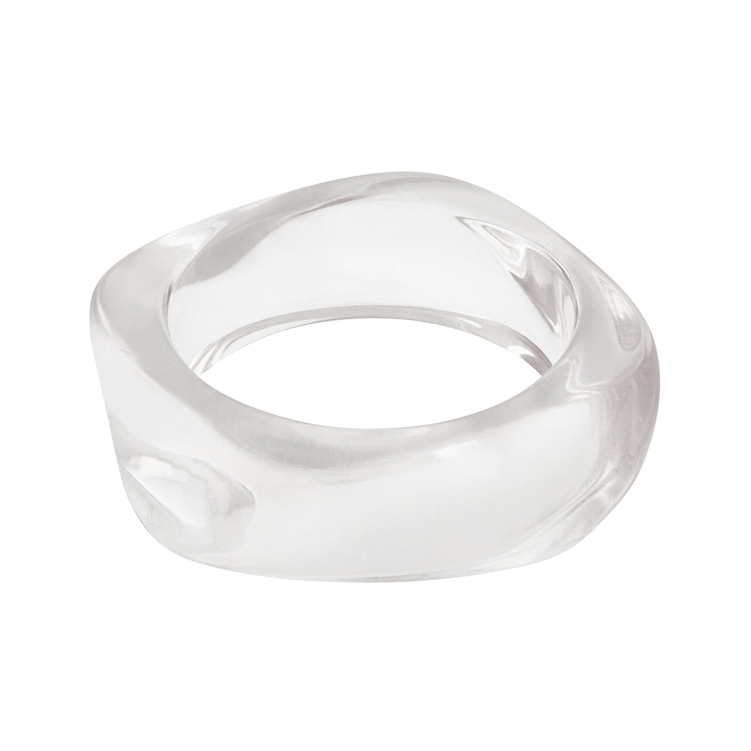 Elaria Transparent Chunky Bracelet