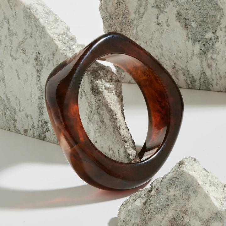 Lucéne Dark Brown Chunky Bracelet