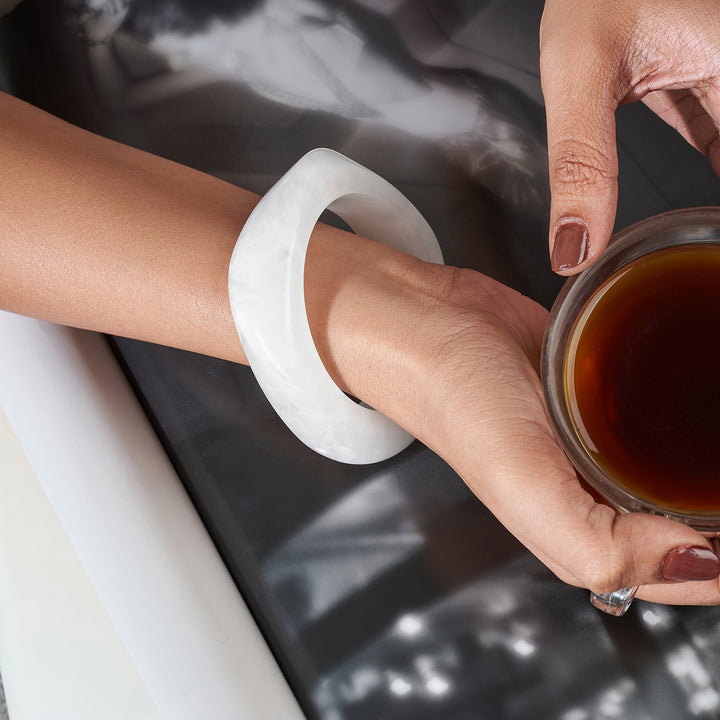 Marisolé Milky Chunky Bracelet