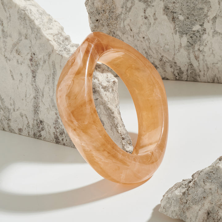 Naïra Tea Brown Chunky Bracelet