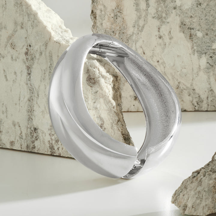 Céleste Silver Chunky Bracelet