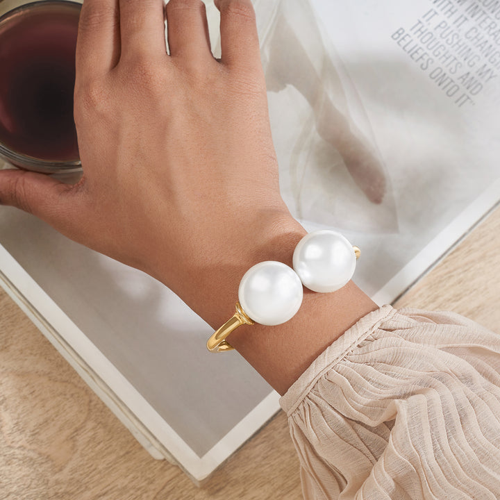 Fairycore Perla Gold Chunky Bracelet