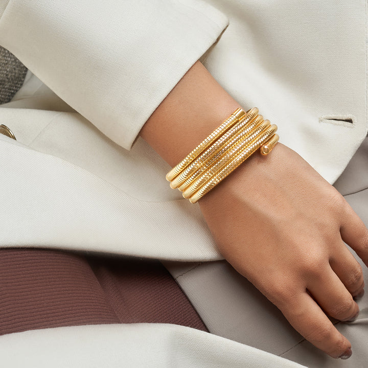 Clarissa Gold Chunky Bracelet