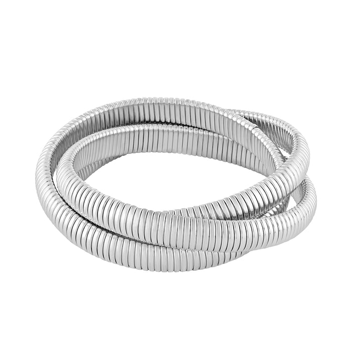 Kassandra Silver Chunky Bracelet