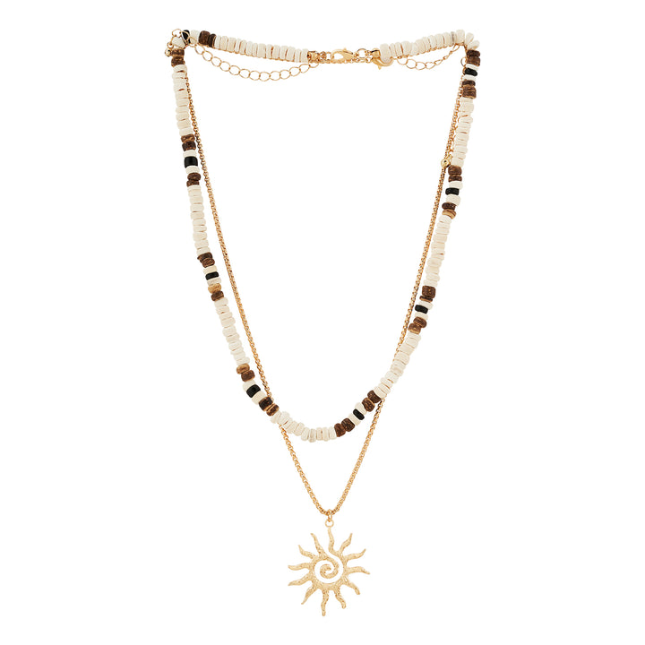 Soliset Unisex Gold Necklace