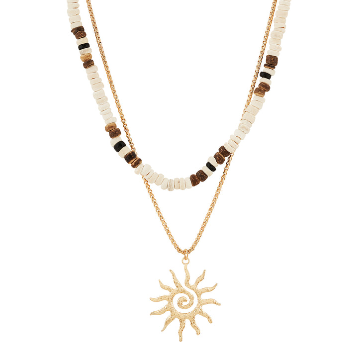 Soliset Unisex Gold Necklace