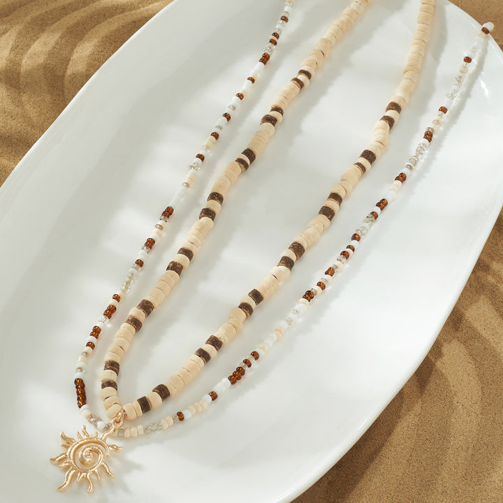 Sunflare Unisex Gold Necklace