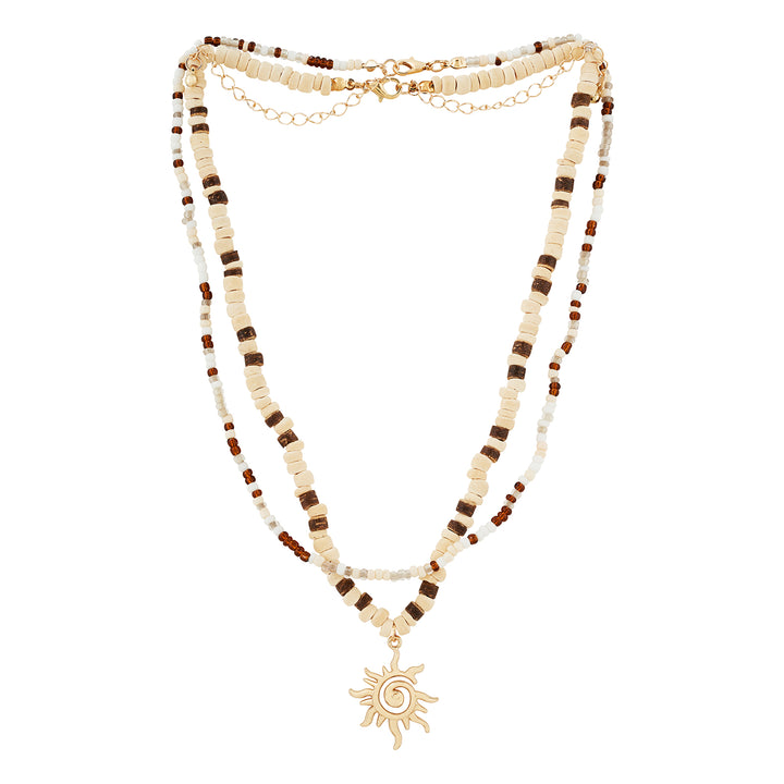 Sunflare Unisex Gold Necklace