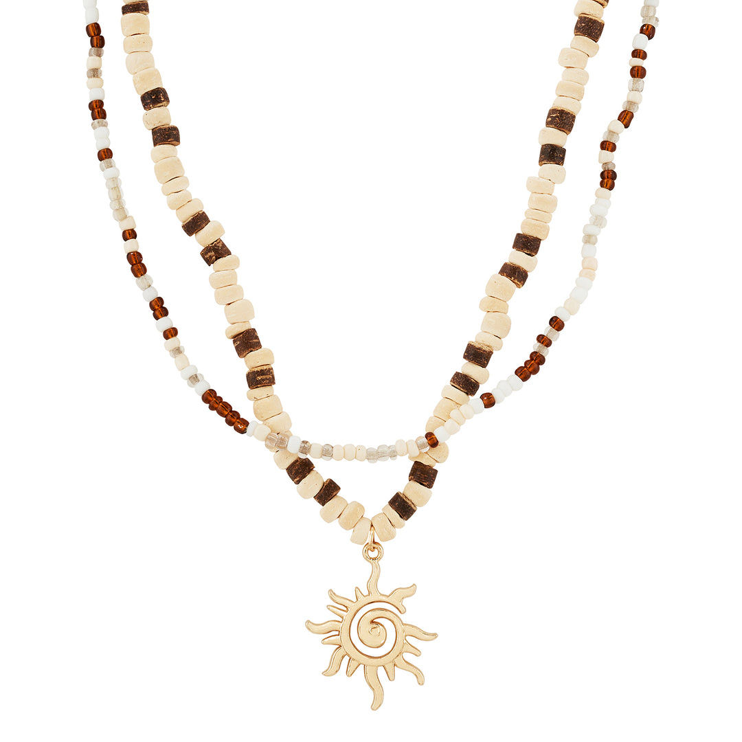 Sunflare Unisex Gold Necklace