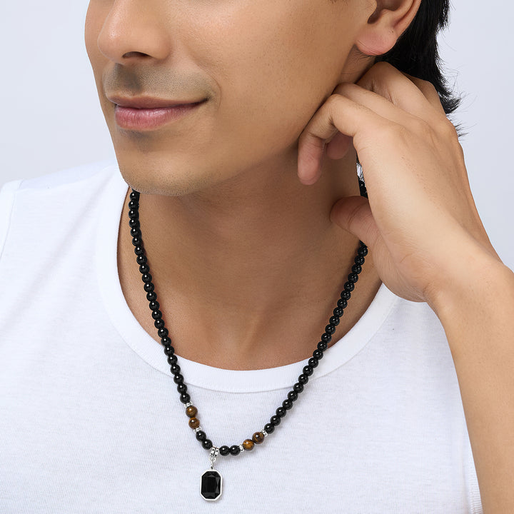 Noctis Black Men's Necklace