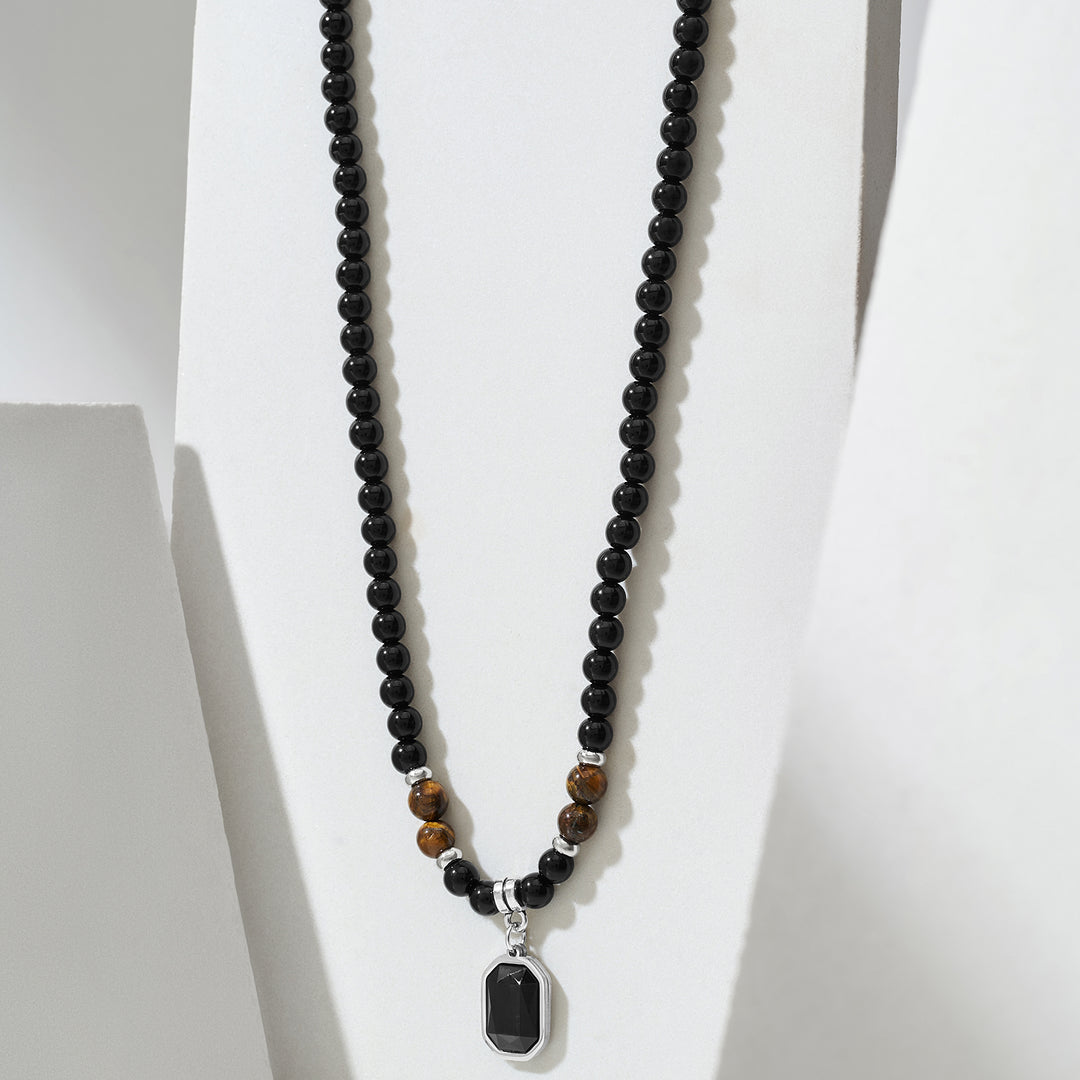 Noctis Black Men's Necklace