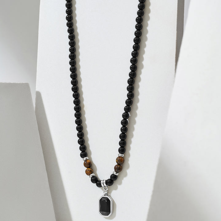 Noctis Black Men's Necklace