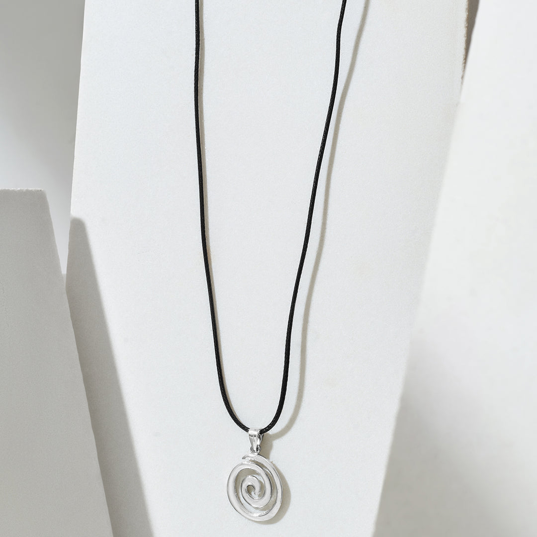 Nightspire Black & Silver Men's Necklace