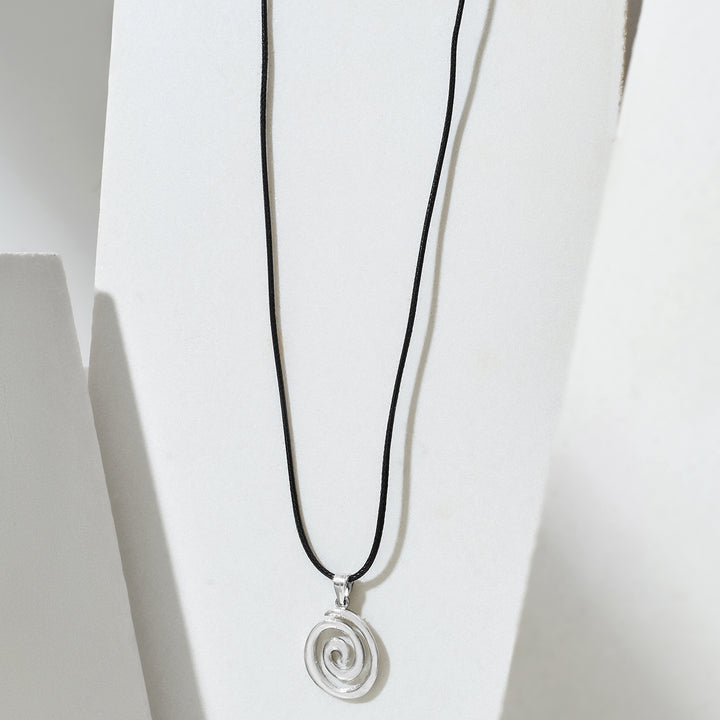 Nightspire Black & Silver Men's Necklace