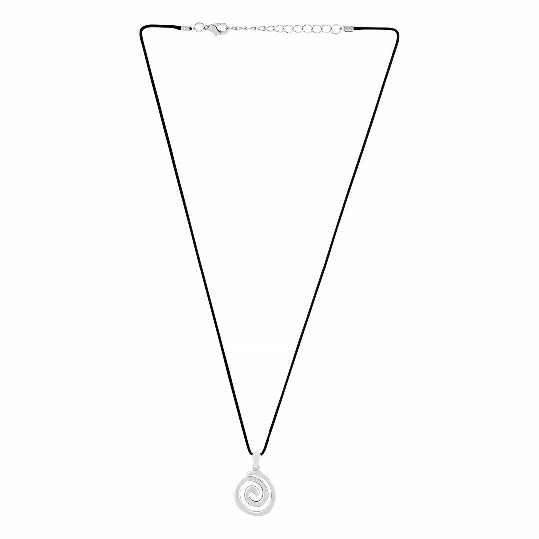 Nightspire Black & Silver Men's Necklace