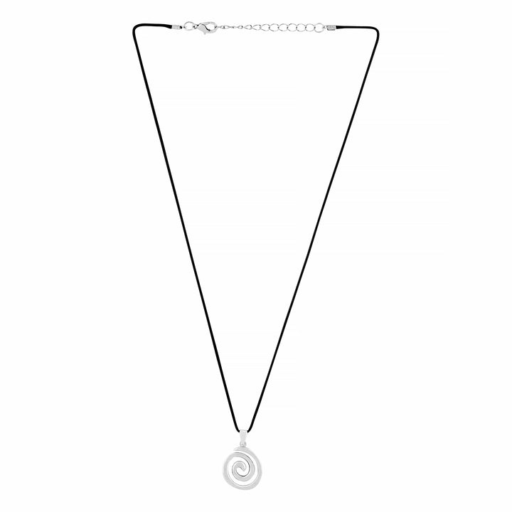 Nightspire Black & Silver Men's Necklace