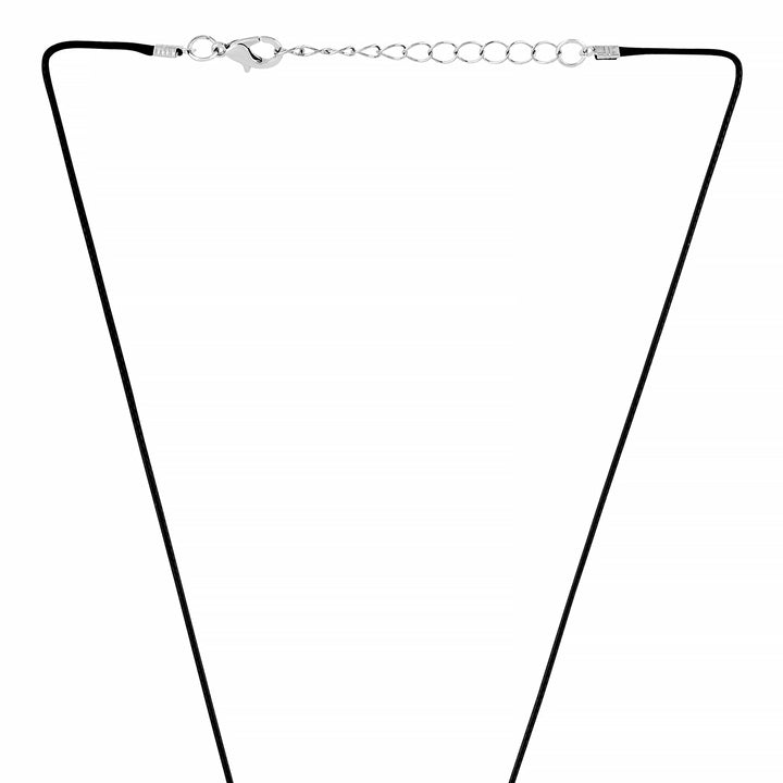 Nightspire Black & Silver Men's Necklace