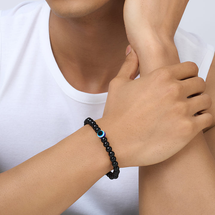 Veyra Black Men's Bracelet