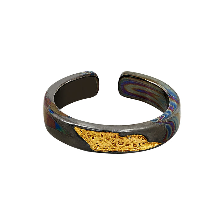 Cato Men's Black & Gold RIng