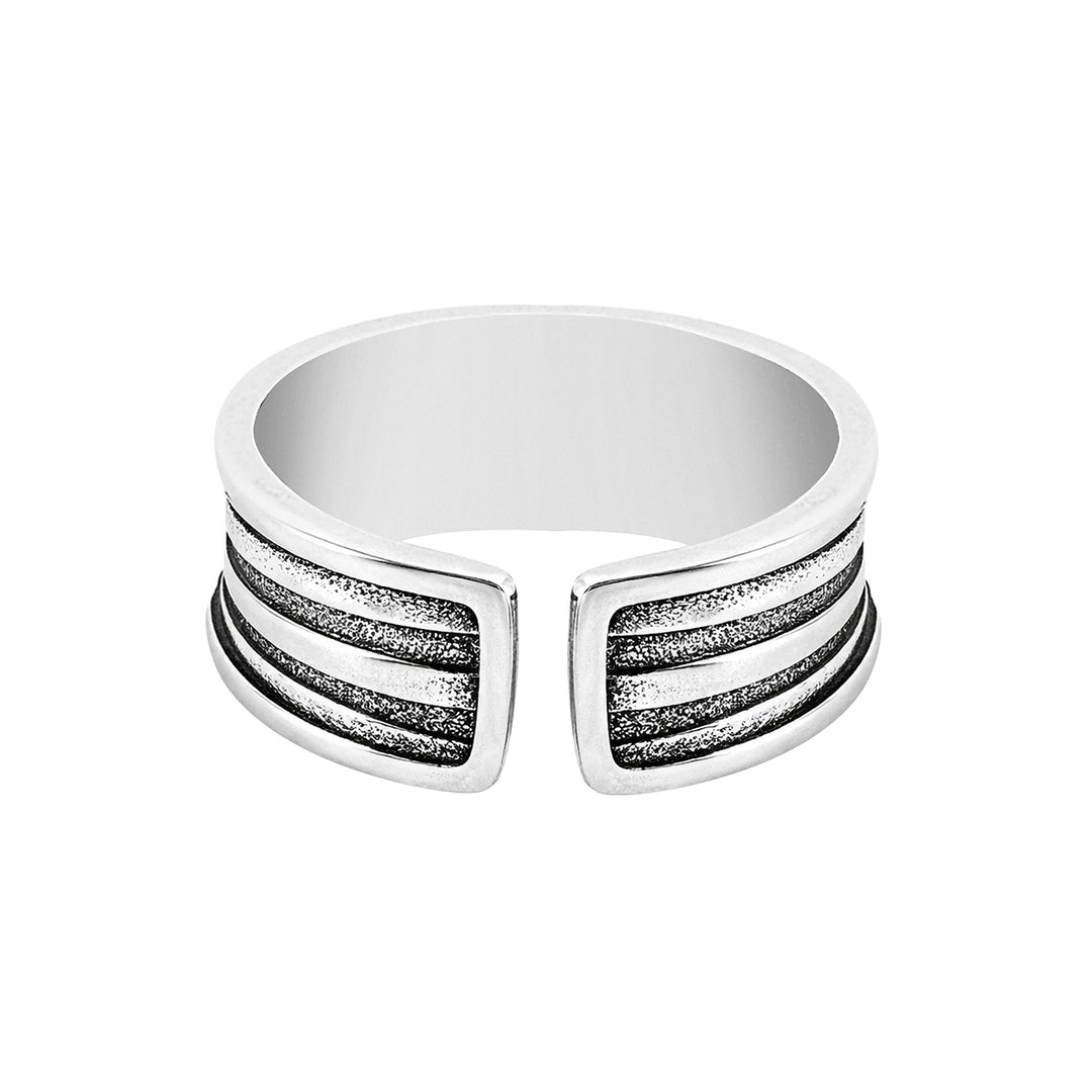 Aegis Eye Silver Men's Ring