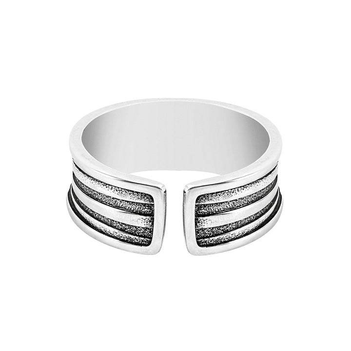 Aegis Eye Silver Men's Ring