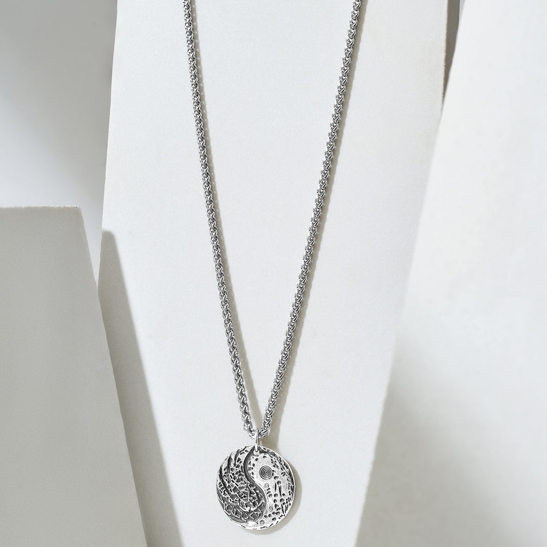 Auric Men's Silver Necklace