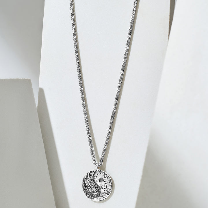 Auric Men's Silver Necklace