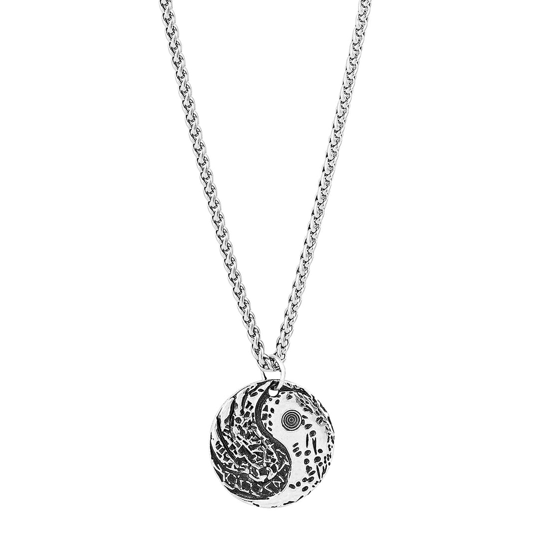 Auric Men's Silver Necklace