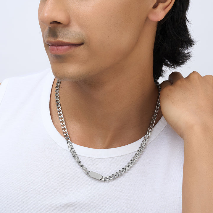 Ravorn Silver Men's Necklace