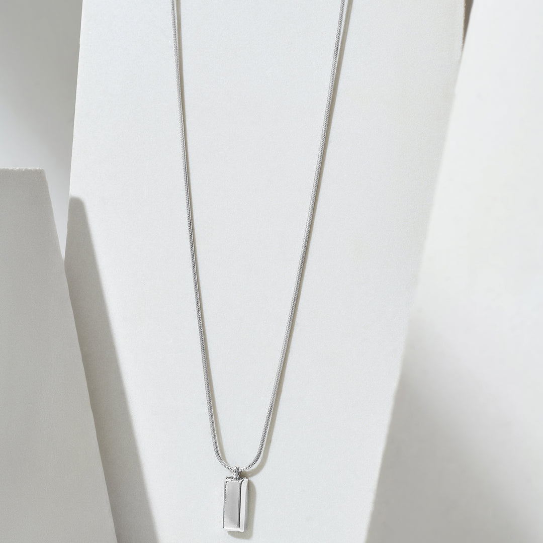 Zorvik Silver Men's Necklace