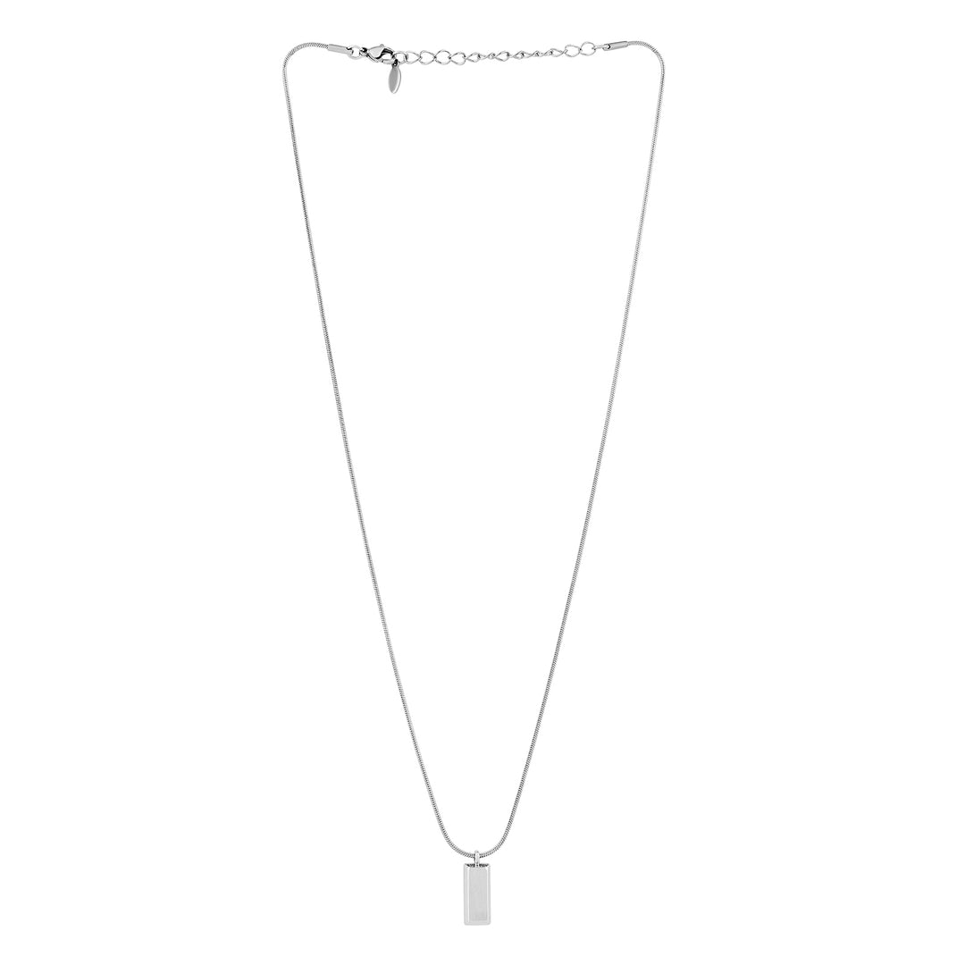 Zorvik Silver Men's Necklace