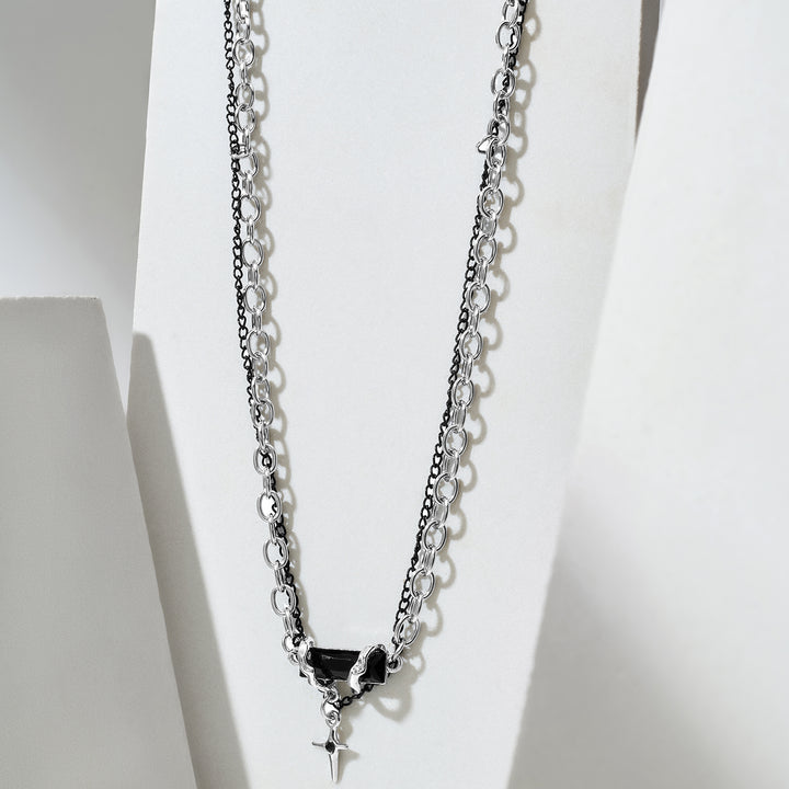 Norvok Silver Men's Necklace