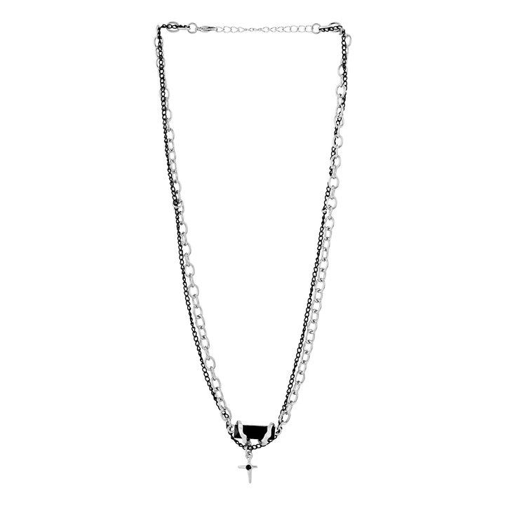 Norvok Silver Men's Necklace