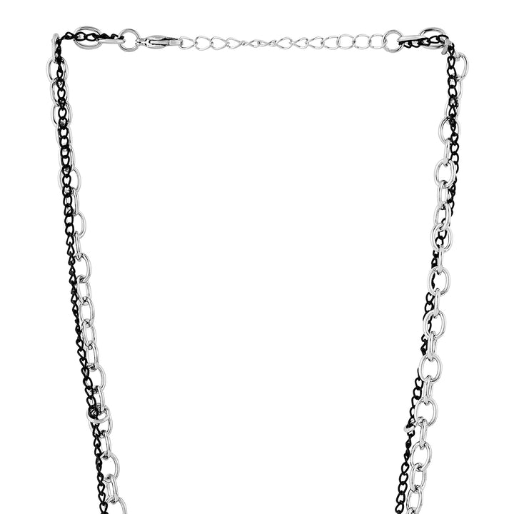 Norvok Silver Men's Necklace