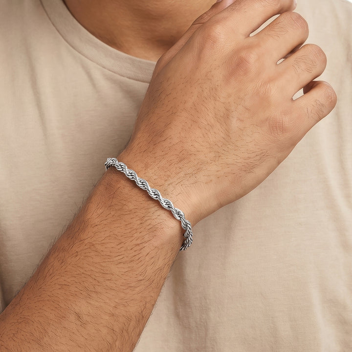 Orbyno Silver Men's Bracelet