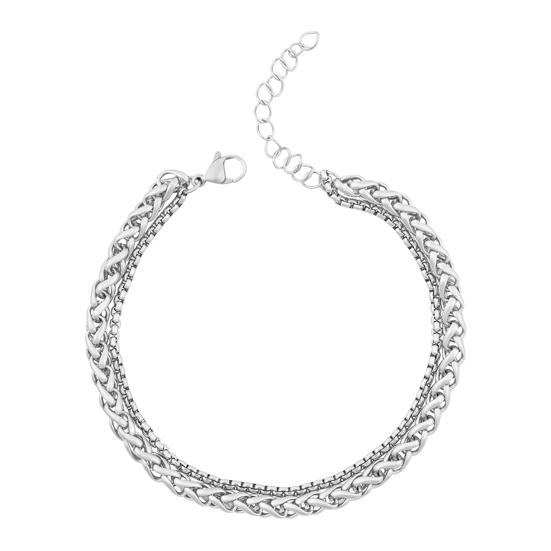 Alricc Silver Men's Bracelet
