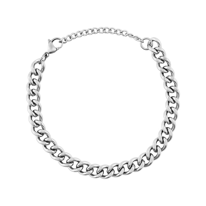 Steelvar Cuban Silver Men's Chain Bracelet