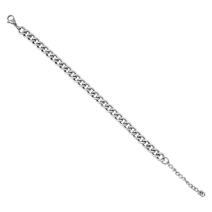 Steelvar Cuban Silver Men's Chain Bracelet