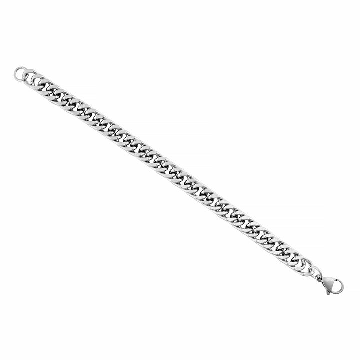 Orwin Silver Men's Chain Bracelet