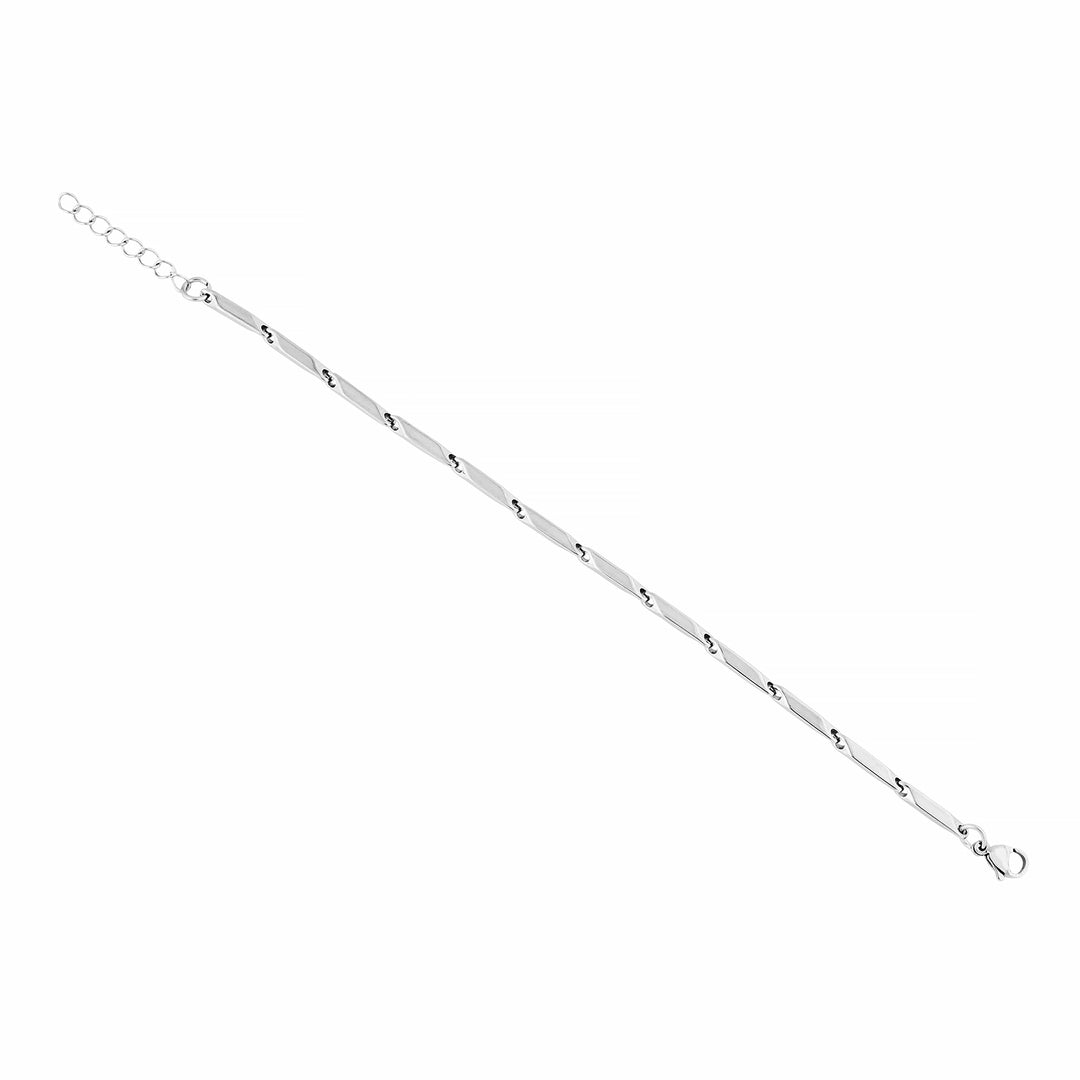 Stravor Link Silver Men's Bracelet