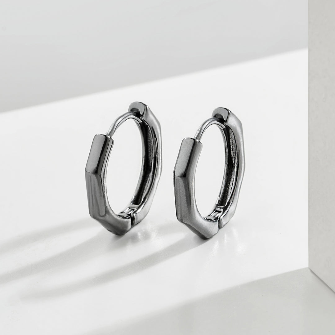 Lorcan Black Men's Earrings
