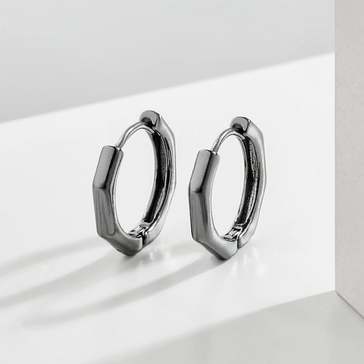 Lorcan Black Men's Earrings