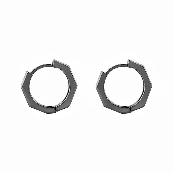 Lorcan Black Men's Earrings
