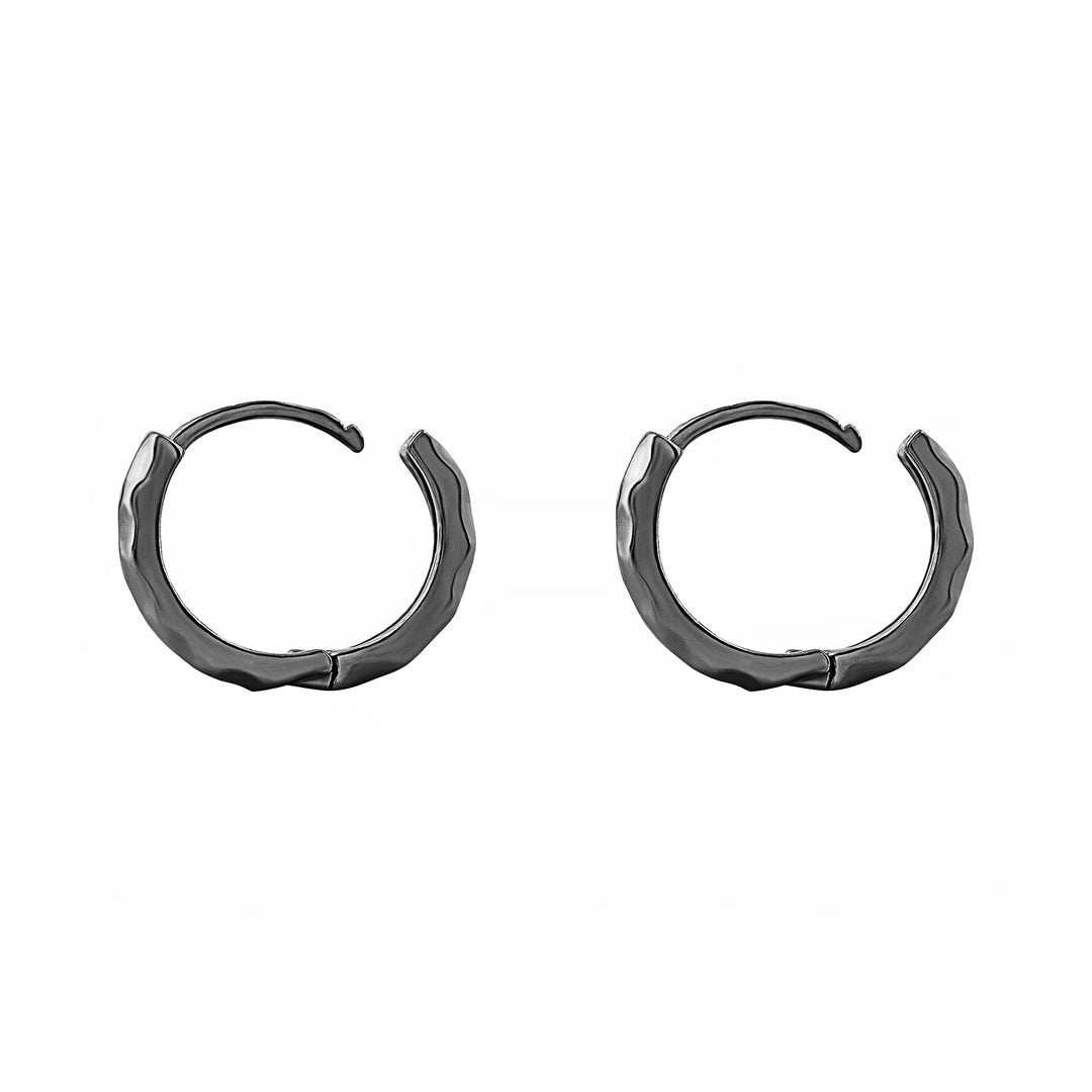 Rifto Black Men's Earrings
