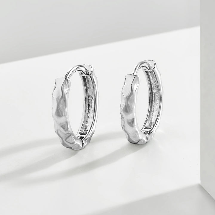 Rifto Silver Men's Earrings