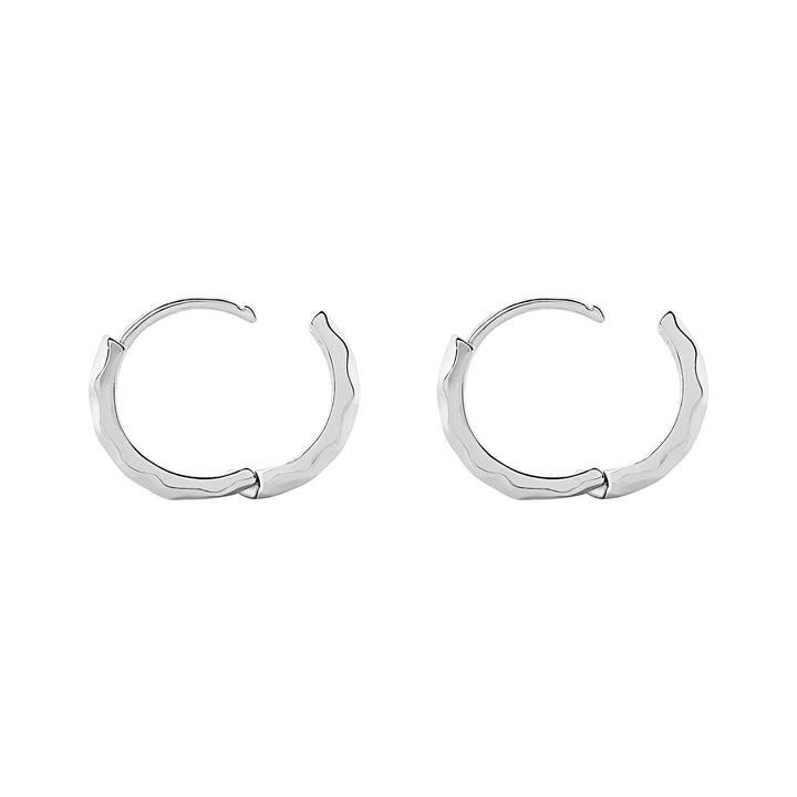 Rifto Silver Men's Earrings