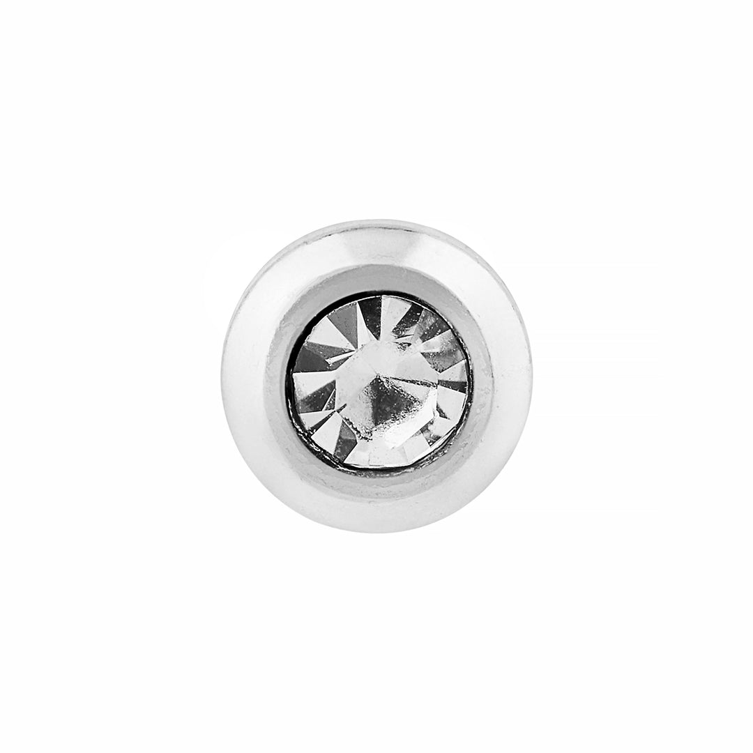 Vorto Micro Silver Men's Earrings