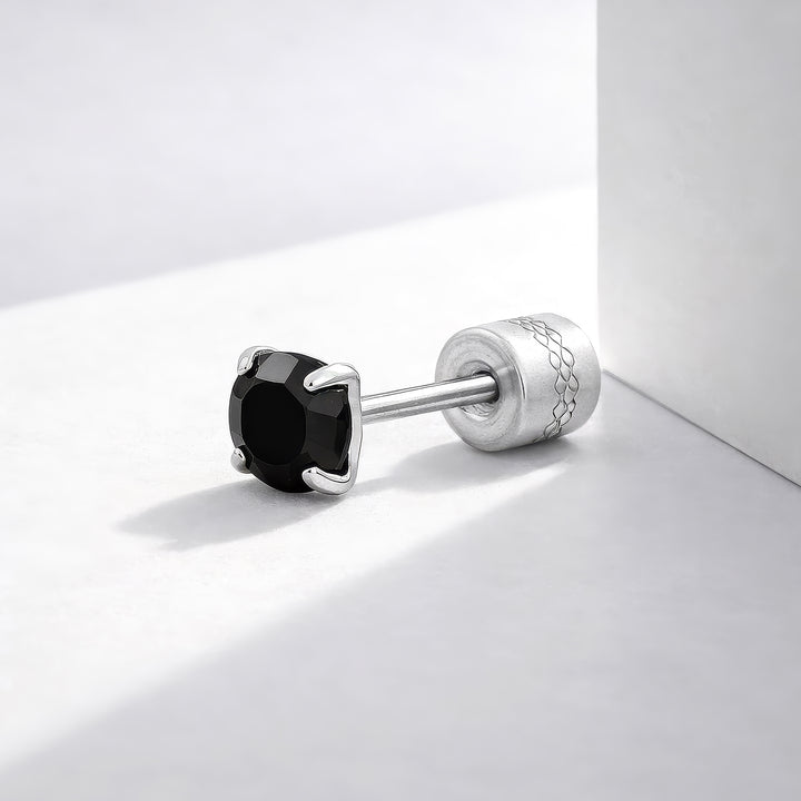 Vorto Mini Black Men's Earrings