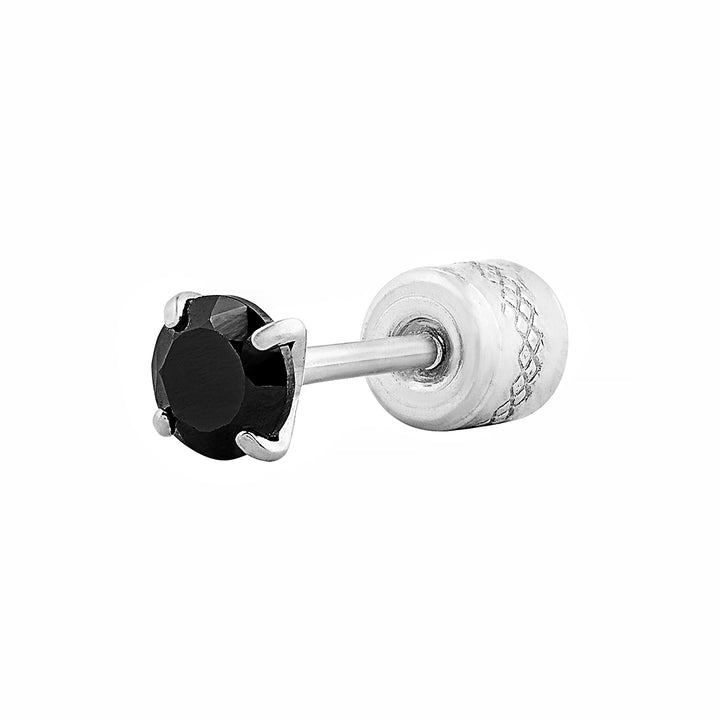 Vorto Mini Black Men's Earrings